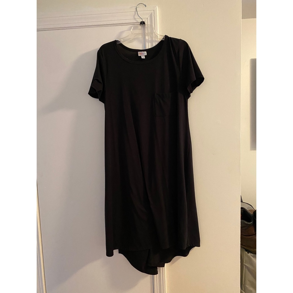 LuLaRoe Black High Low Dress